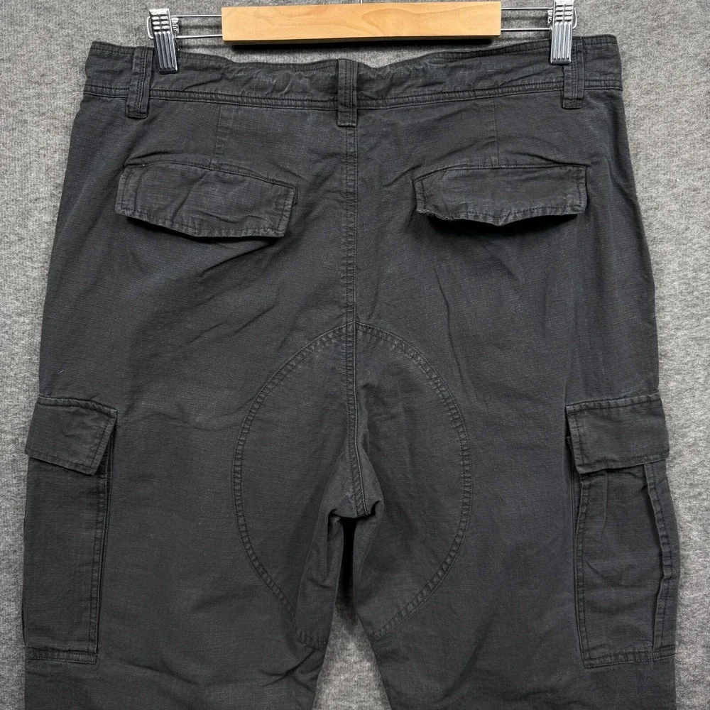 Drew House Pants Mens 34 Black Ripstop Cargo Pocket Utility Gorpcore Streetwear